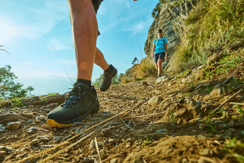 Scarpa Mens Rush Trail GTX Shoes - Thyme Green-Mustard-6
